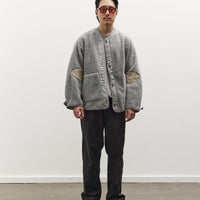 orSlow M65 Fish Tail Coat Liner, Grey