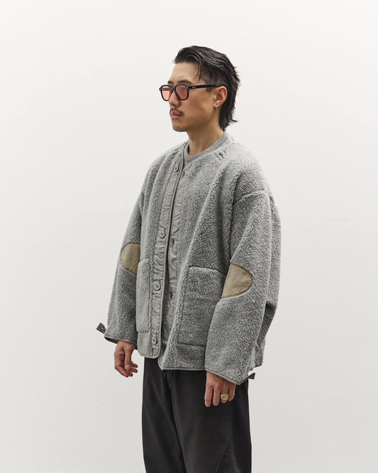 orSlow M65 Fish Tail Coat Liner, Grey