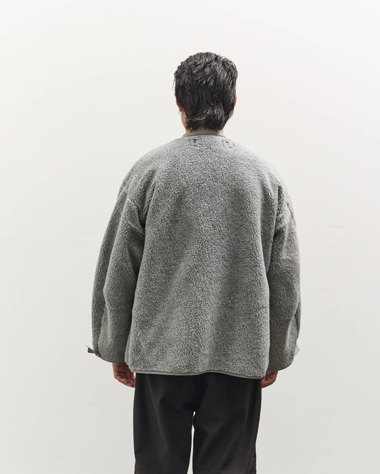 orSlow M65 Fish Tail Coat Liner, Grey