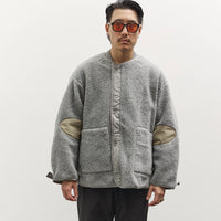 orSlow M65 Fish Tail Coat Liner, Grey