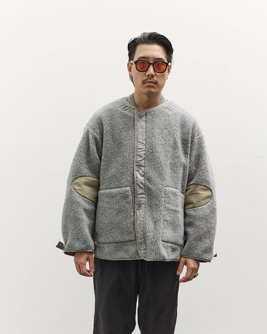 orSlow M65 Fish Tail Coat Liner, Grey