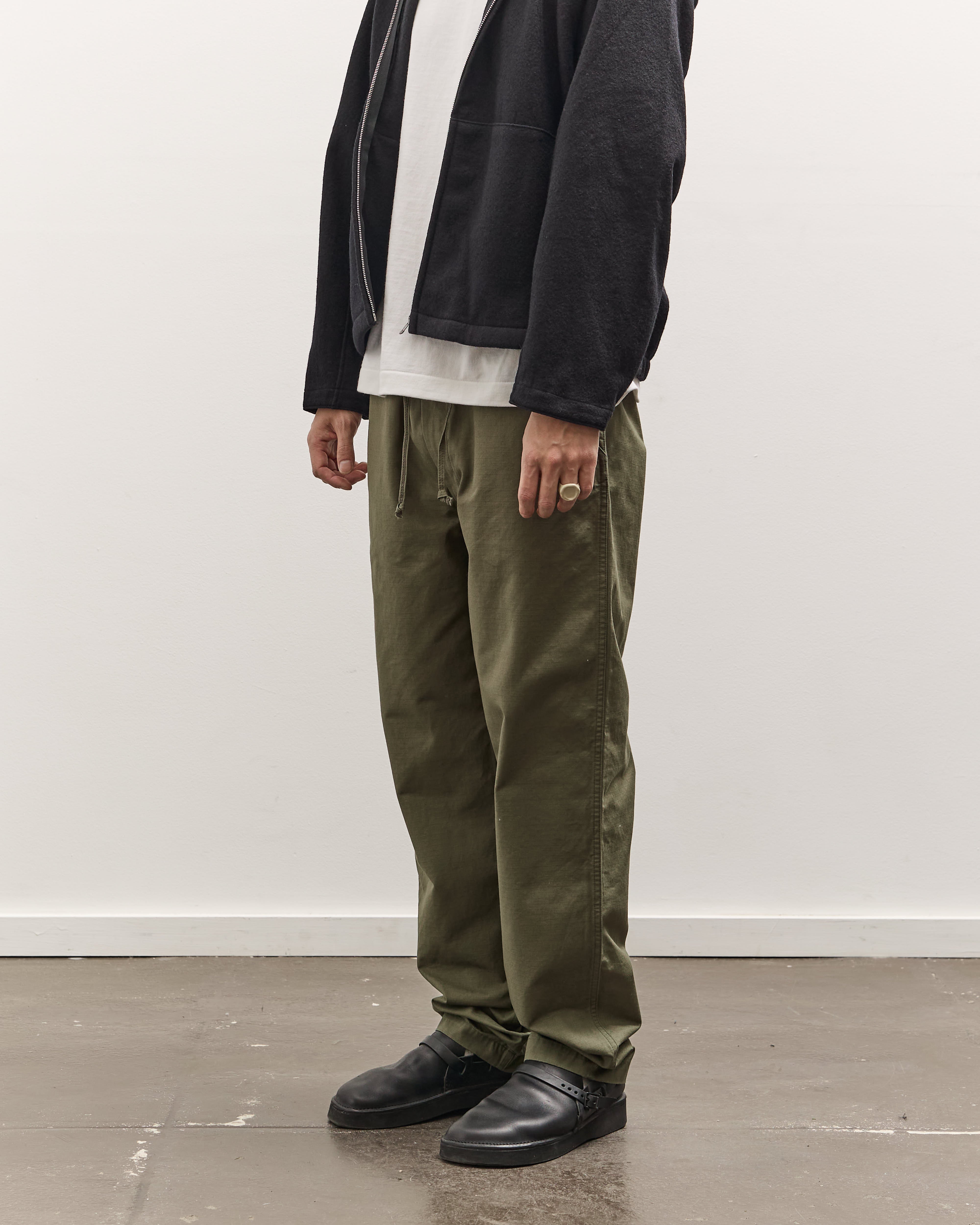 OrSlow Ripstop New Yorker Pant, Army Green – Glasswing