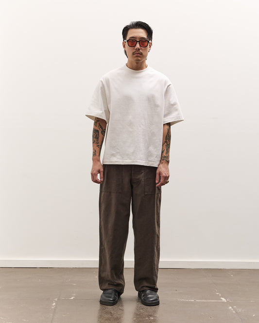 orSlow Relax Fit Fatigue Pant, Charcoal Grey