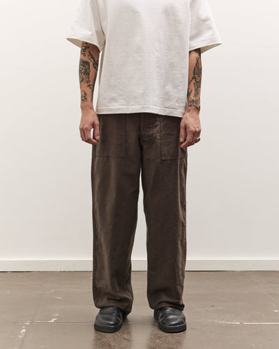 orSlow Relax Fit Fatigue Pant, Charcoal Grey