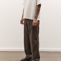 orSlow Relax Fit Fatigue Pant, Charcoal Grey