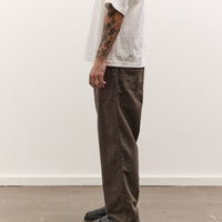 orSlow Relax Fit Fatigue Pant, Charcoal Grey