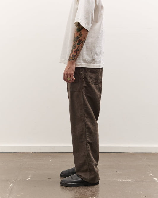 orSlow Relax Fit Fatigue Pant, Charcoal Grey