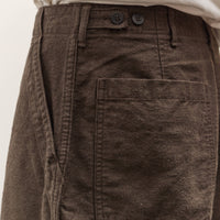 orSlow Relax Fit Fatigue Pant, Charcoal Grey