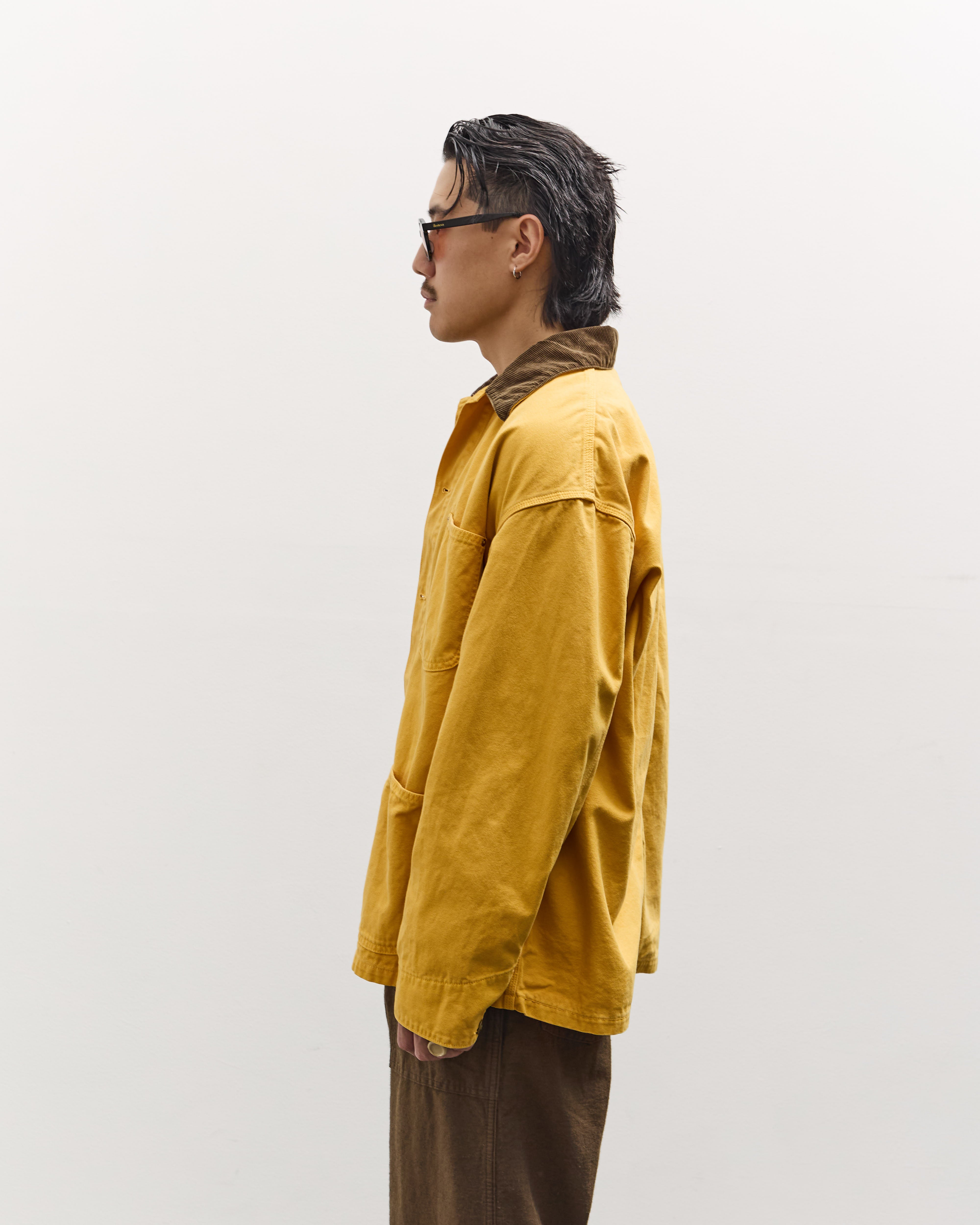 orSlow Relaxed Fit Oxford Coverall Unisex, Yellow – Glasswing