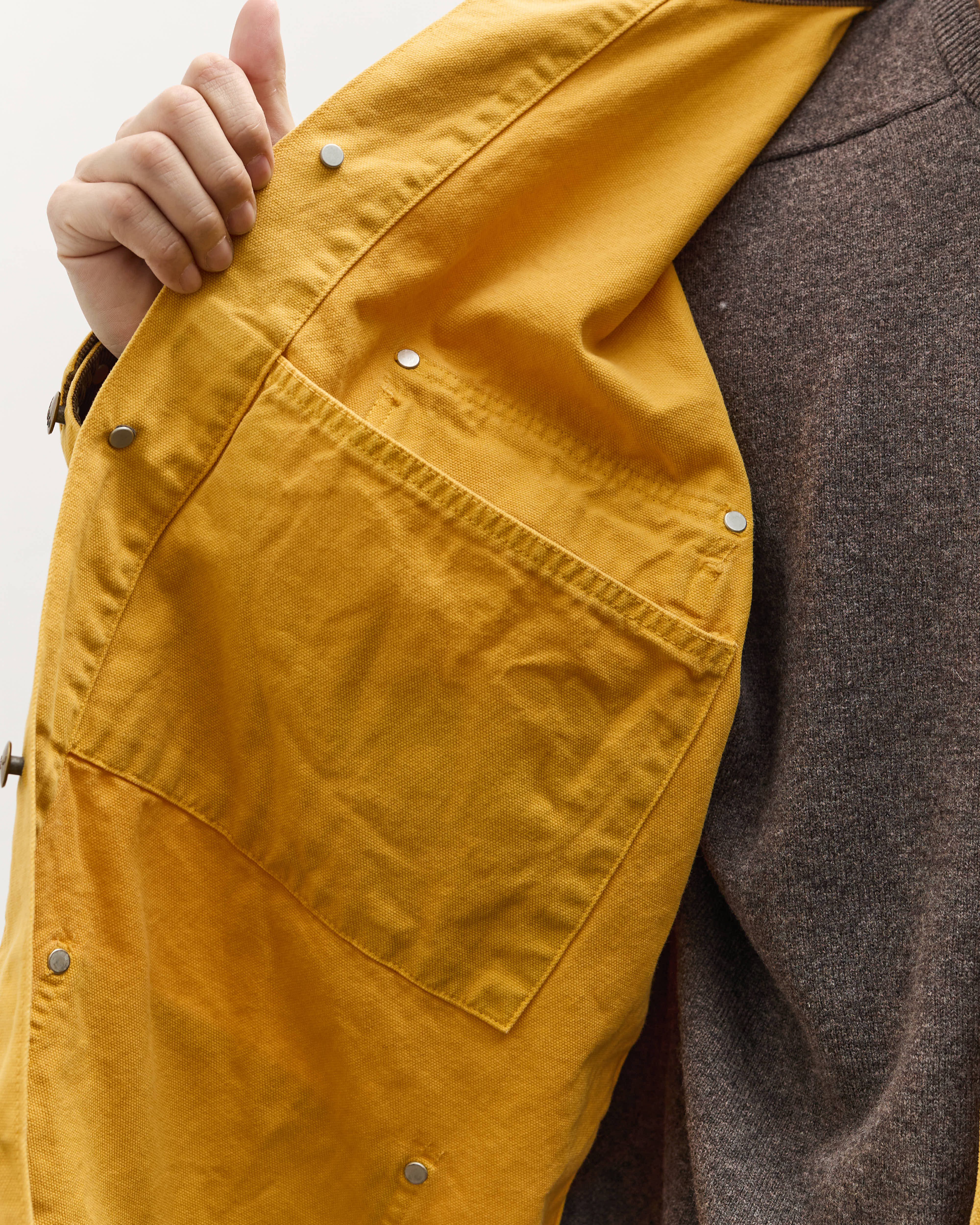 orSlow Relaxed Fit Oxford Coverall Unisex, Yellow – Glasswing