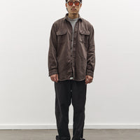 orSlow Relax Fit Flannel, Coffee Brown