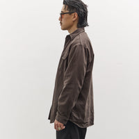 orSlow Relax Fit Flannel, Coffee Brown