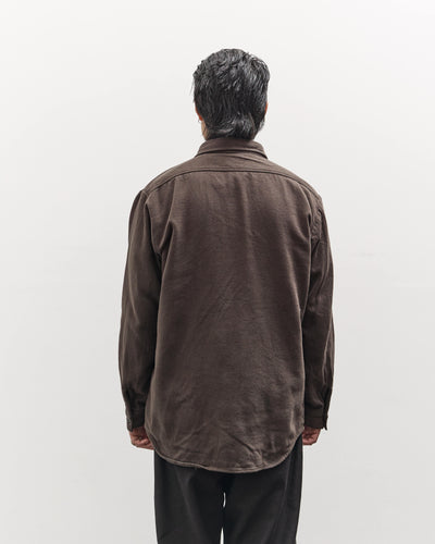orSlow Relax Fit Flannel, Coffee Brown