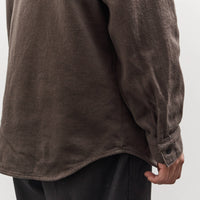 orSlow Relax Fit Flannel, Coffee Brown