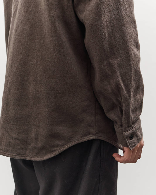 orSlow Relax Fit Flannel, Coffee Brown