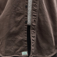 orSlow Relax Fit Flannel, Coffee Brown