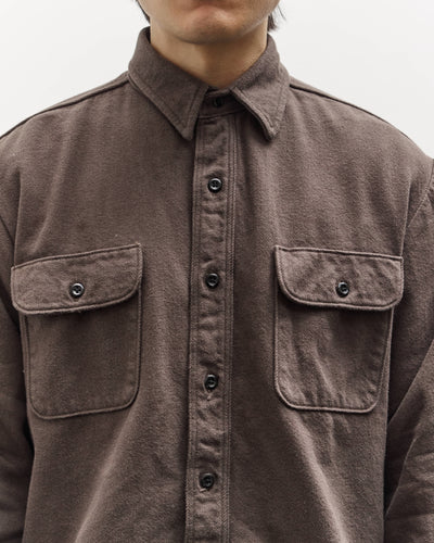 orSlow Relax Fit Flannel, Coffee Brown