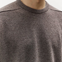 orSlow Simple Crewneck Sweater, Coffee Brown