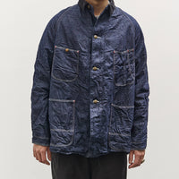 orSlow Wool Liner Relax Fit Coverall Unisex, One Wash