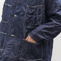 orSlow Wool Liner Relax Fit Coverall Unisex, One Wash