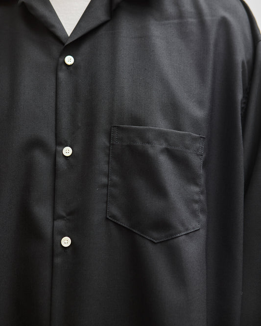 Sillage Overshirt Long, Black