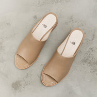 Petrosolaum Sabot Sandals, Grey Beige