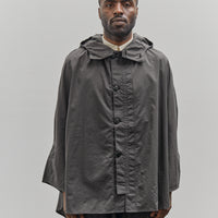 Postalco Rain Cape, Charcoal Gray