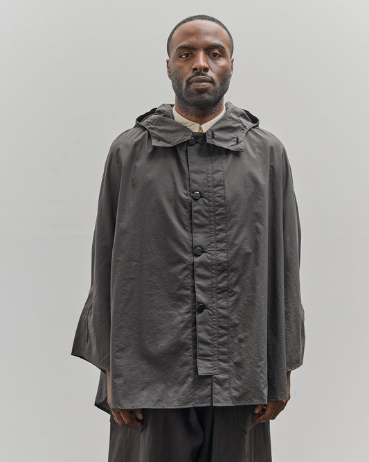 Postalco Rain Cape, Charcoal Gray