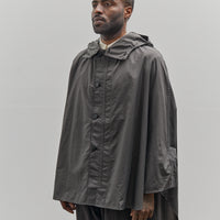 Postalco Rain Cape, Charcoal Gray