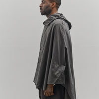 Postalco Rain Cape, Charcoal Gray