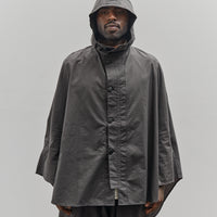 Postalco Rain Cape, Charcoal Gray