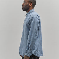 Postalco Unisex Free Arm Shirt Straight Fit, Light Chambray