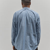 Postalco Unisex Free Arm Shirt Straight Fit, Light Chambray