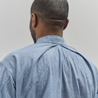 Postalco Unisex Free Arm Shirt Straight Fit, Light Chambray