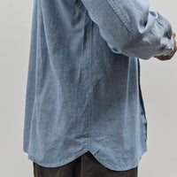 Postalco Unisex Free Arm Shirt Straight Fit, Light Chambray