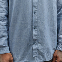 Postalco Unisex Free Arm Shirt Straight Fit, Light Chambray