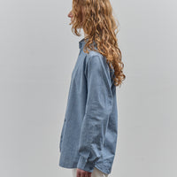 Postalco Free Arm Shirt Straight Fit, Light Chambray