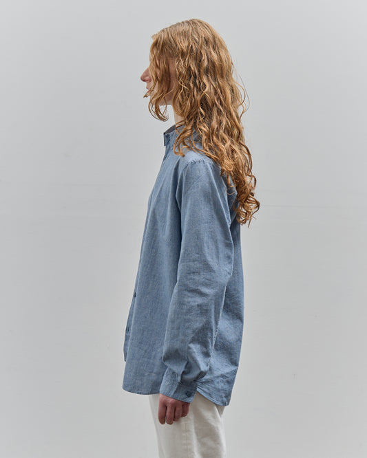 Postalco Free Arm Shirt Straight Fit, Light Chambray