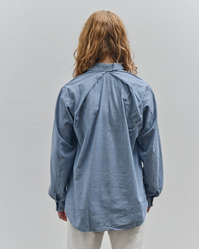 Postalco Free Arm Shirt Straight Fit, Light Chambray