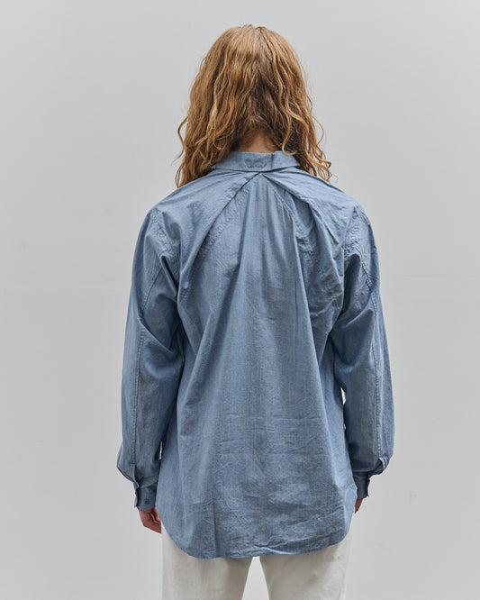 Postalco Free Arm Shirt Straight Fit, Light Chambray