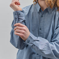 Postalco Free Arm Shirt Straight Fit, Light Chambray