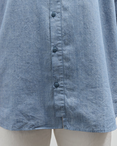 Postalco Free Arm Shirt Straight Fit, Light Chambray