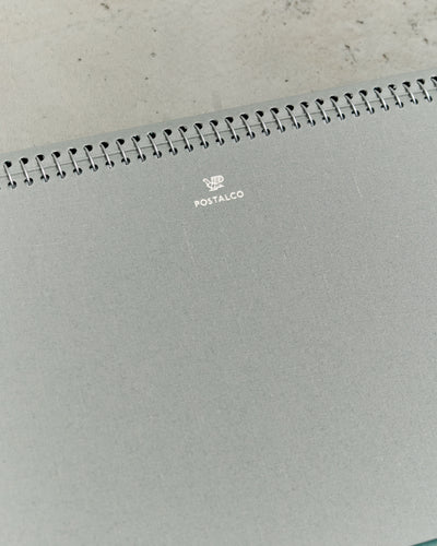 Postalco Notebooks, Ash Gray