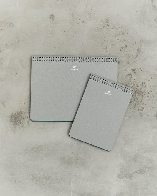 Postalco Notebooks, Ash Gray