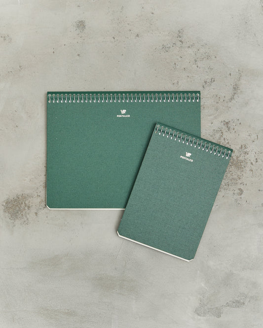 Postalco Notebook, Dark Green