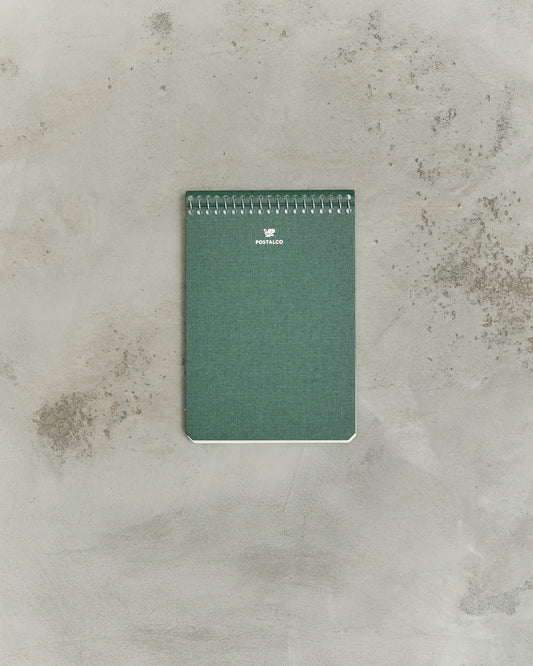 Postalco Notebook, Dark Green