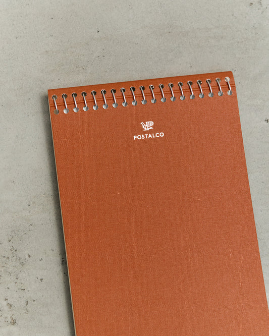 Postalco Notebooks, Tangerine