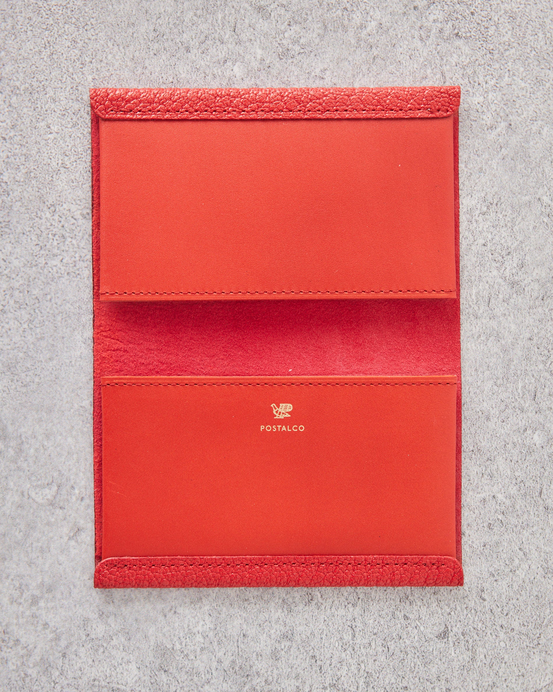 POSTALCO オールレザージオロジー カードホルダー Postalco All Leather Geology Card Holder – Glasswing