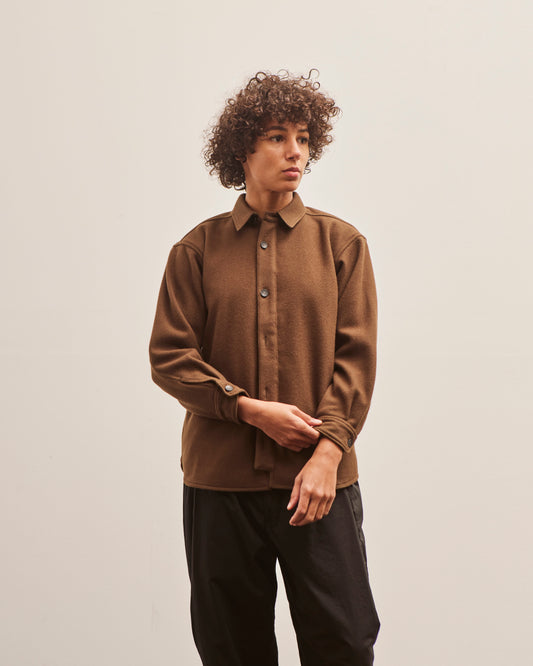 Postalco Free Arm Button Jacket, Walnut