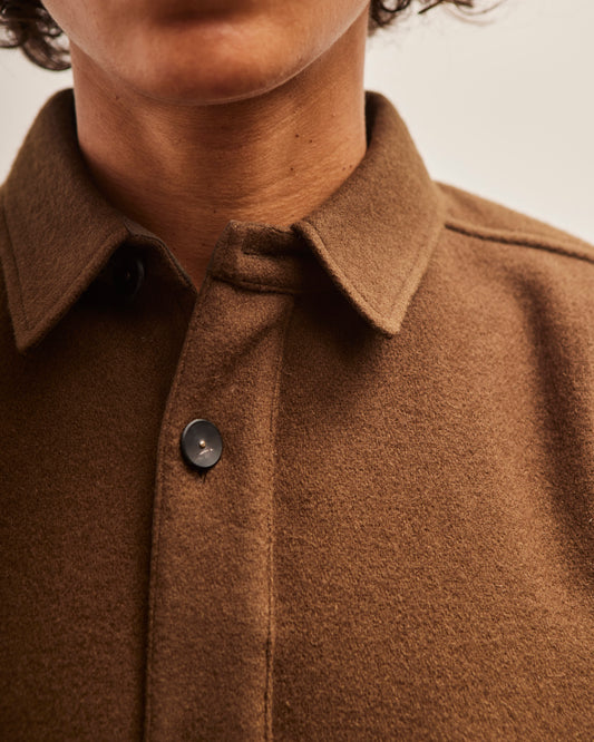 Postalco Free Arm Button Jacket, Walnut